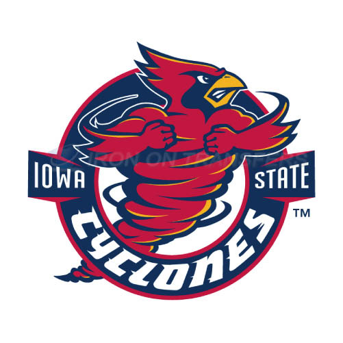 Iowa State Cyclones Logo T-shirts Iron On Transfers N4661